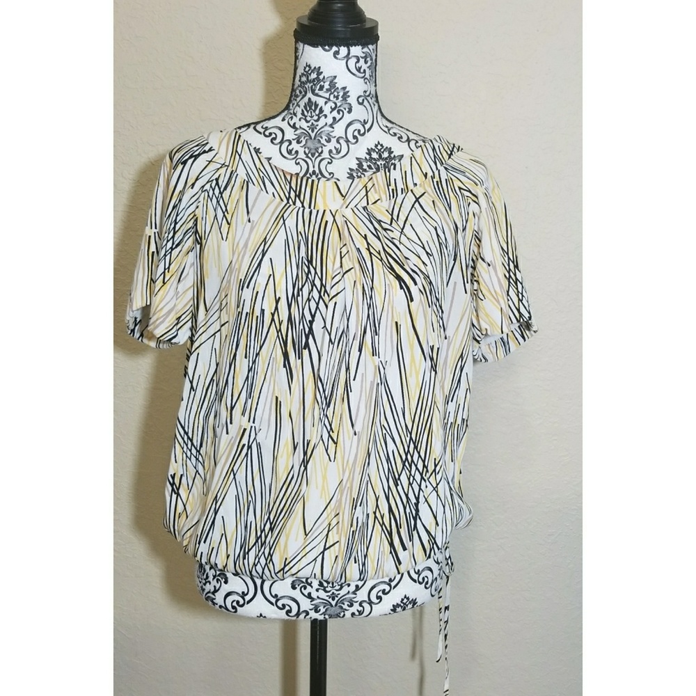 Kasper Short Sleeve Top